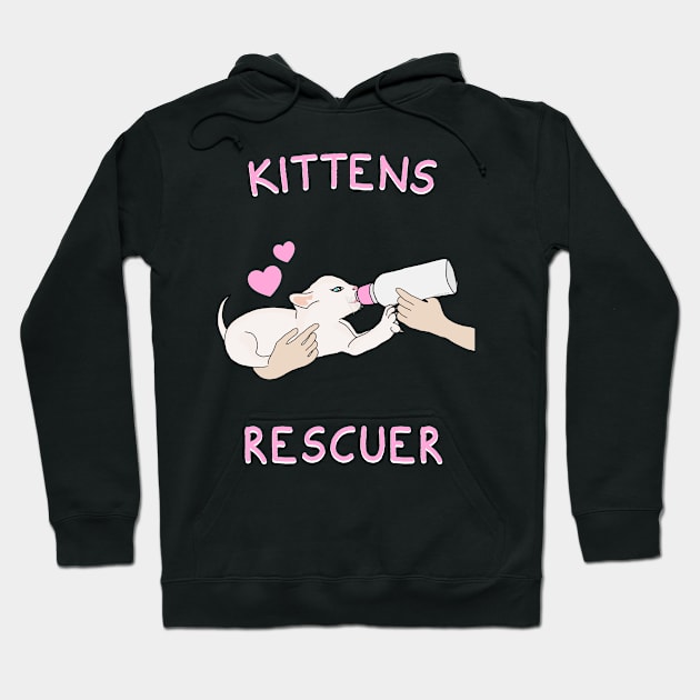 Kittens Rescuer Hoodie by Danielle